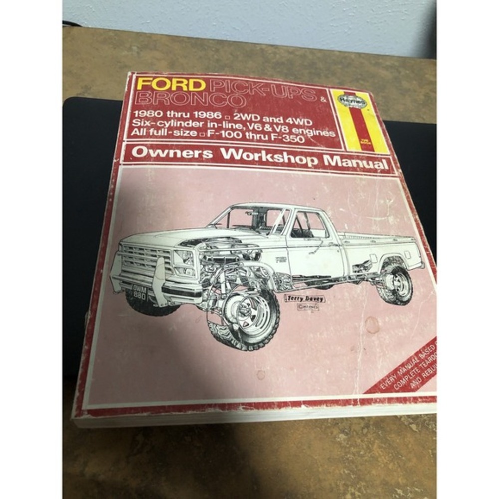 Ford Pickup Manual & Ford Bronco‎ 1980-1986